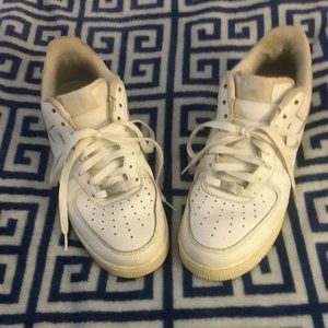 Used Men's White Air Force One Nike Shoes